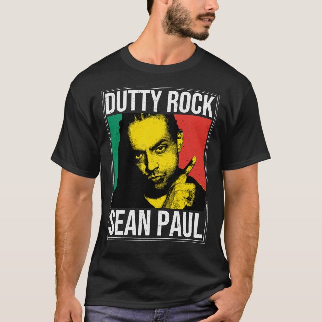 Dutty Rock - Sean Paul   T-Shirt (Vorderseite)