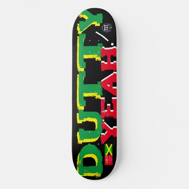 DUTTY YEAH JMT 8 1/2" Skateboarddecke Skateboard (Vorderseite)