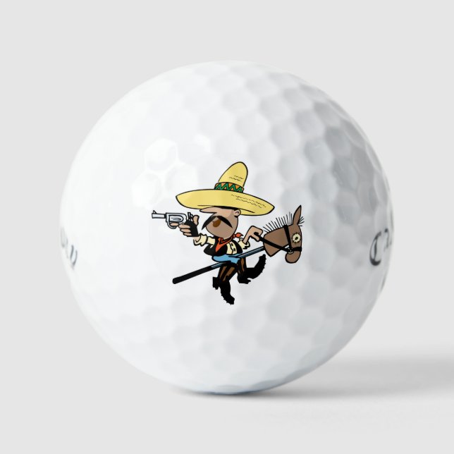 Dutzend Callaway 'Bandit' Design Golfball (Vorderseite)