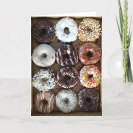 Dutzend Donuts Geburtstag Karte