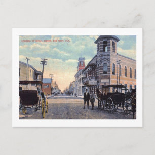 Duval St., Key West, Florida 1900 Vintage auf Deut Postkarte