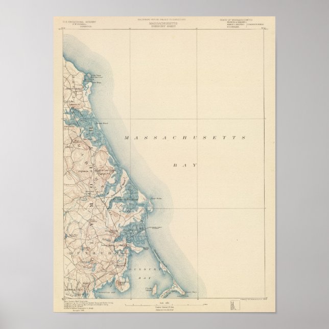 Duxbury, Massachusets Poster (Vorne)