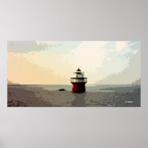 Duxbury Pier, Wanzen-Licht Poster