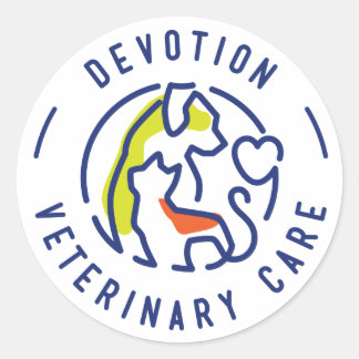 DVC-Aufkleber Runder Aufkleber