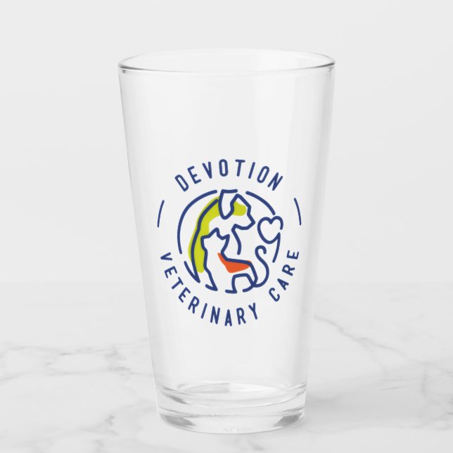 DVC-Trinkbecher Glas (Vorderseite)