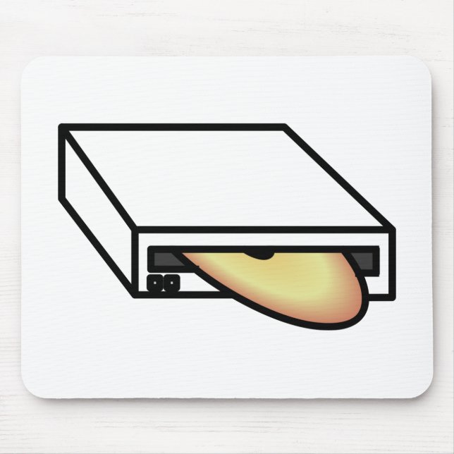 DVD-Laufwerk Mousepad (Vorne)