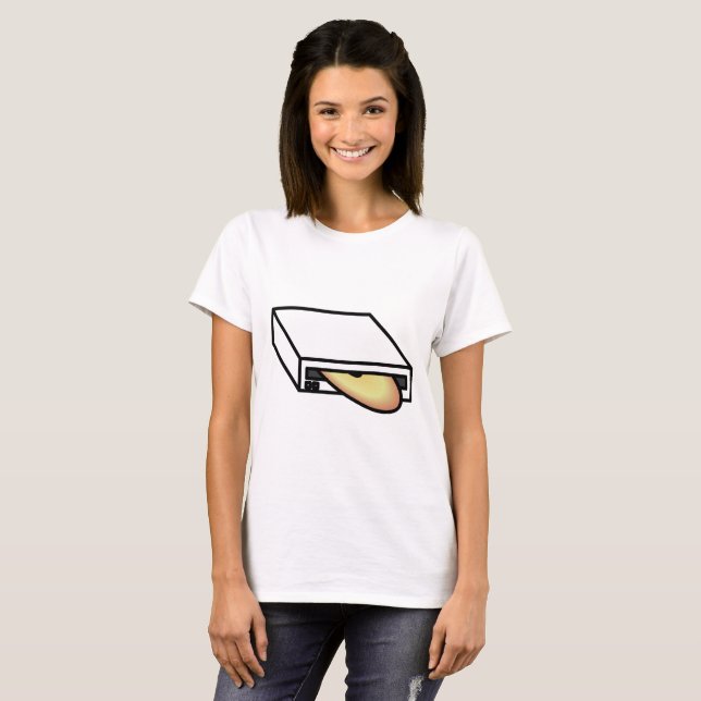 DVD-Laufwerk T-Shirt (Vorne ganz)