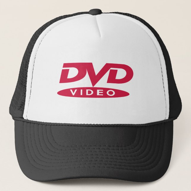 DVD Red Logo - Cap Truckerkappe (Vorderseite)