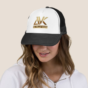 DVK LOGO 2 TRUCKER HAT GOLD LOGO TRUCKERKAPPE