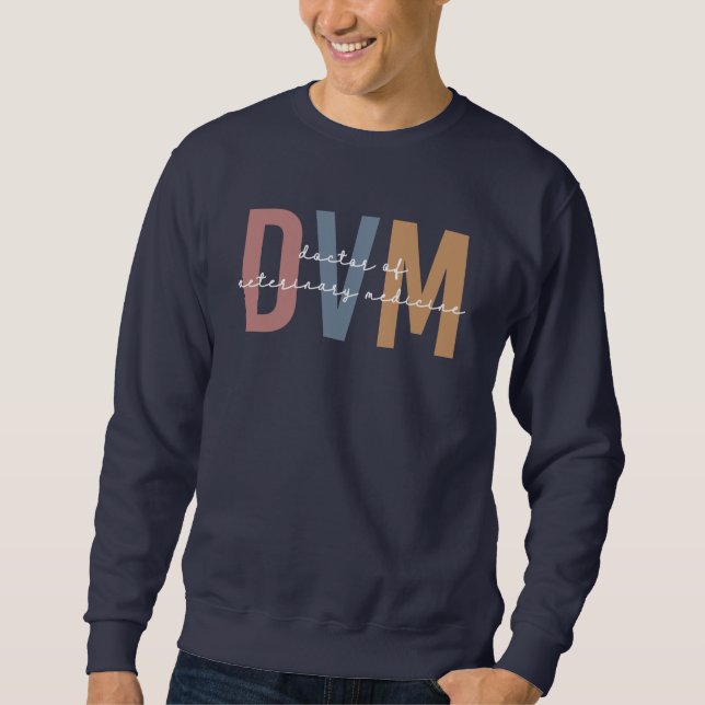 DVM Arzt für Tiermedizin Sweatshirt (Vorderseite)