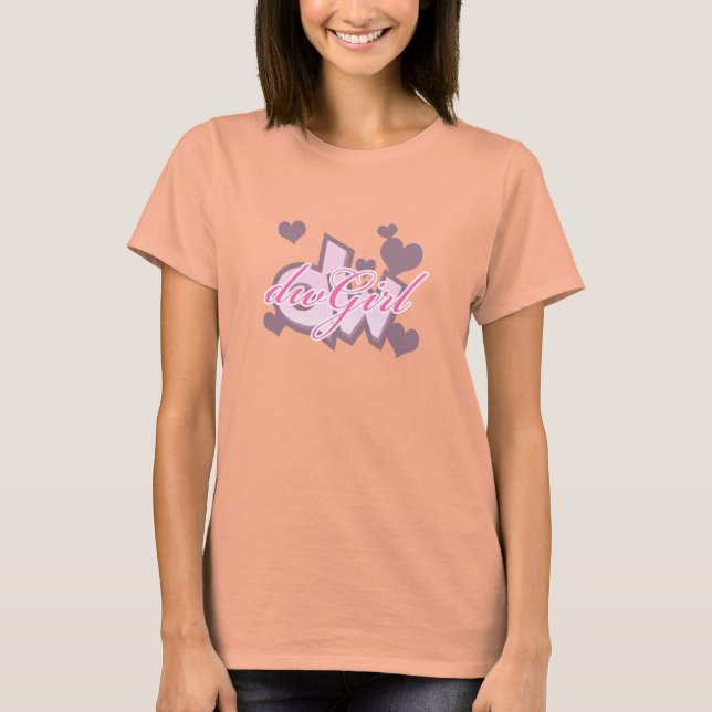 DW Girl T - Shirt (Vorderseite)