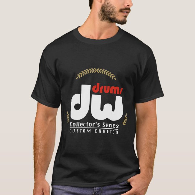 DW trommelt Collector_s Reihen Gewohnheit in T-Shirt (Vorderseite)