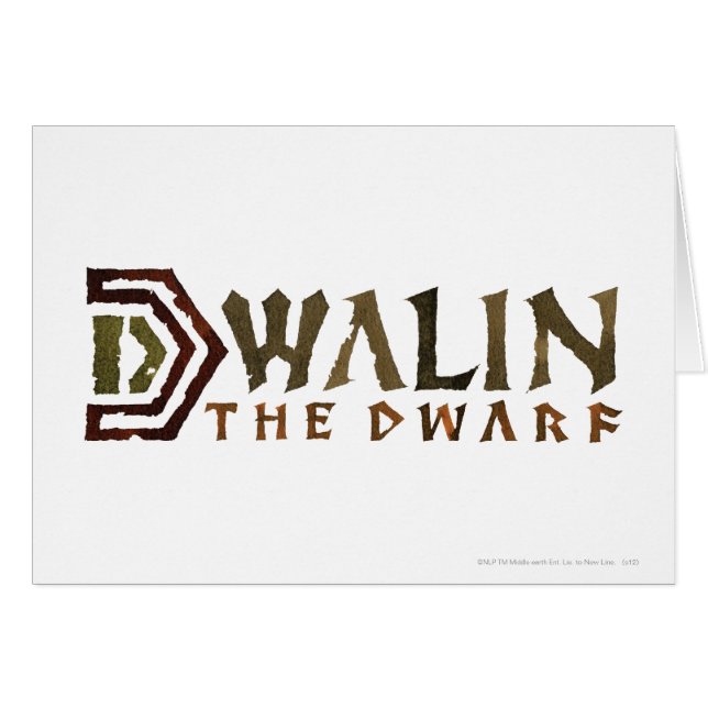 Dwalin Name (Vorderseite (Horizontal))