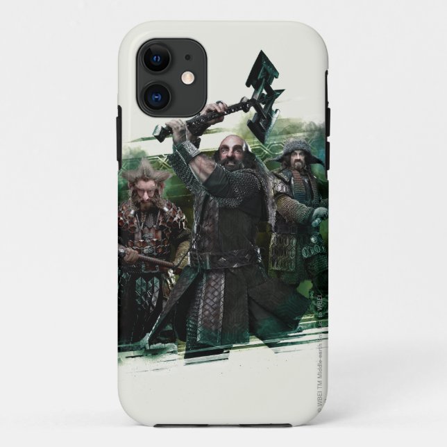 Dwalin, Nori und Bofur Graphic Case-Mate iPhone Hülle (Rückseite)