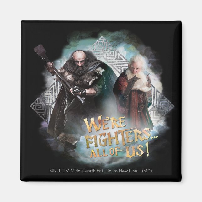 Dwalin und Balin Magnet (Vorne)