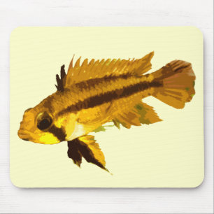 Dwarf Cichlid Mousepad