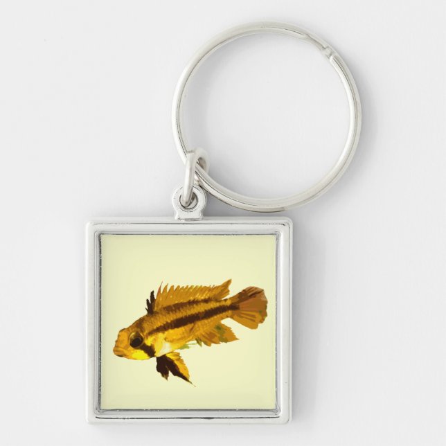 Dwarf Cichlid Schlüsselanhänger (Vorne)