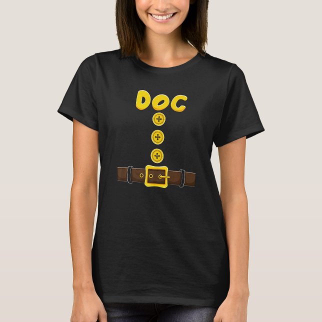 Dwarf Easy Halloween KostümMatching Group Couple T-Shirt (Vorderseite)