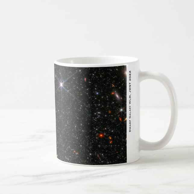 Dwarf Galaxy WLM James Webb Space Telescope Hi-Res Kaffeetasse (Rechts)
