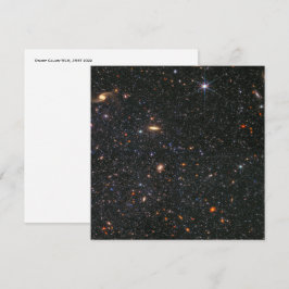 Dwarf Galaxy WLM James Webb Space Telescope Hi-Res Mitteilungskarte