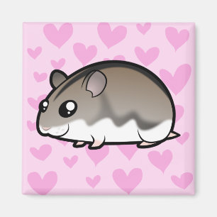 Dwarf Hamster-Liebe Magnet