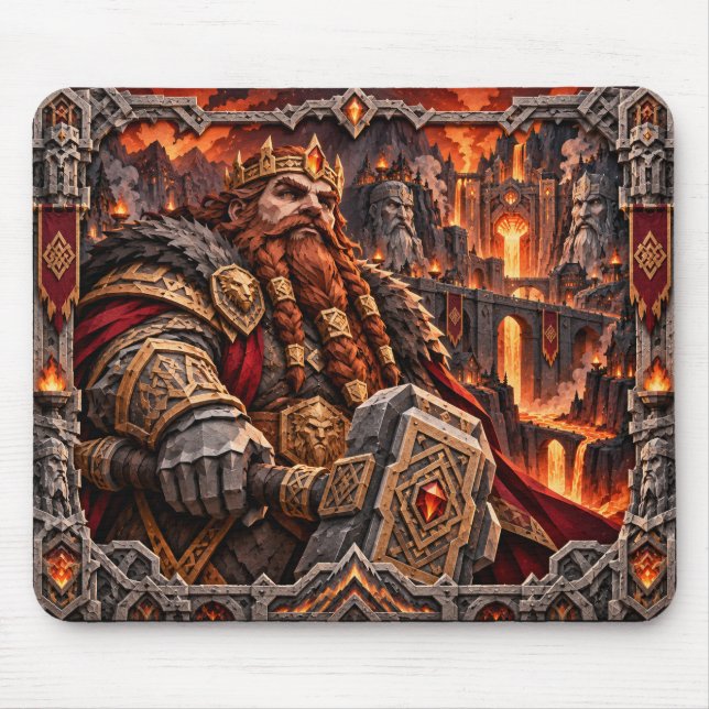 Dwarf, Paper Cut Monster Mousepad (Vorne)