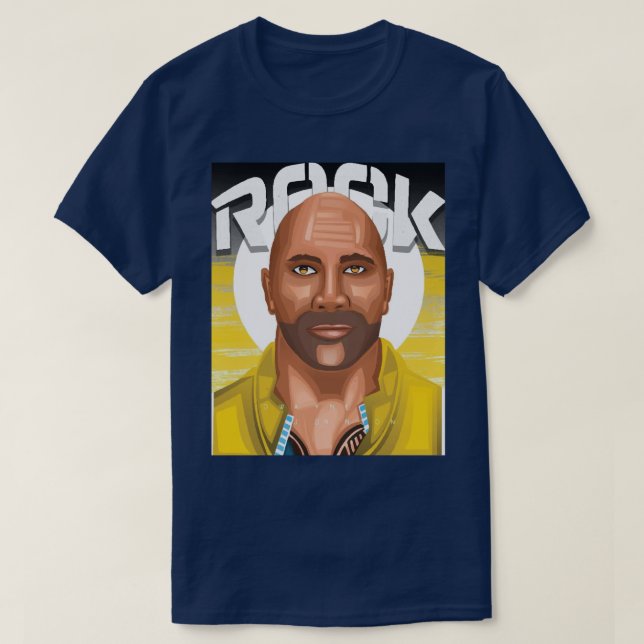 Dwayne Johnson T-Shirt (Design vorne)