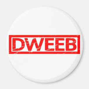 Dweeb-Briefmarke Magnet