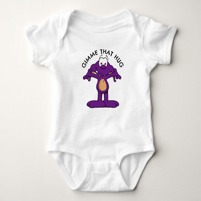 Dweeblinks Baby Strampler (Vorderseite)
