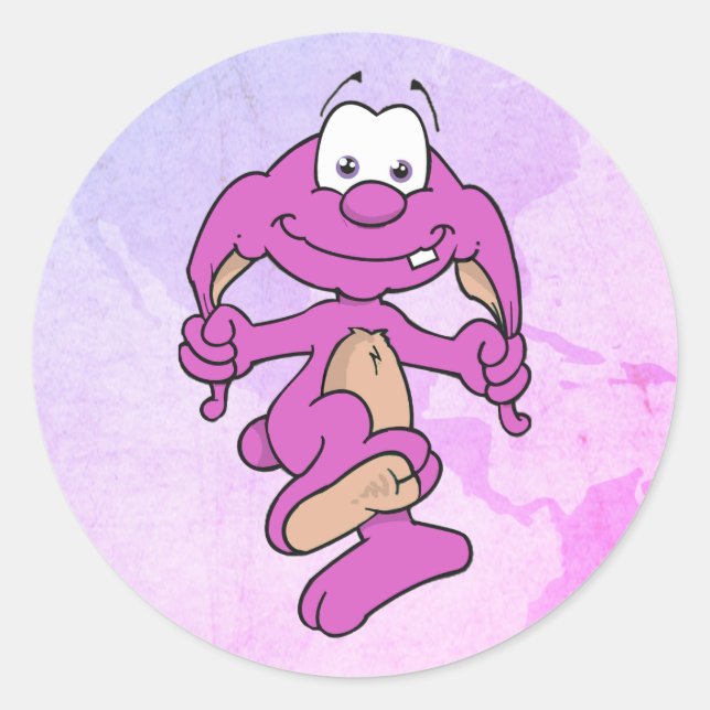 Dweeblinks Runder Aufkleber (Vorderseite)