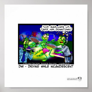 DWI Firefly Lustig Londons Times Cartoon Poster