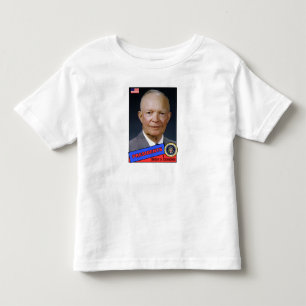 Dwight D. Eisenhower Baseballkarte Kleinkind T-shirt