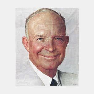 Dwight D. Eisenhower Fleecedecke