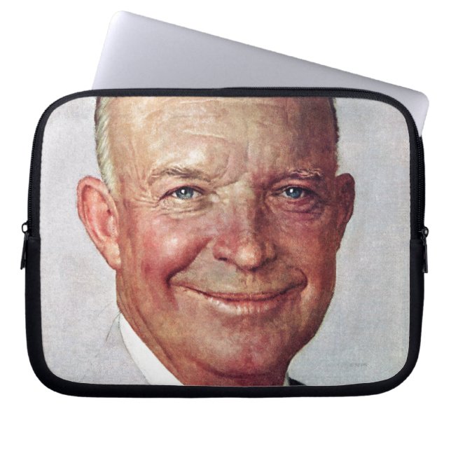 Dwight D. Eisenhower Laptopschutzhülle (Vorderseite)