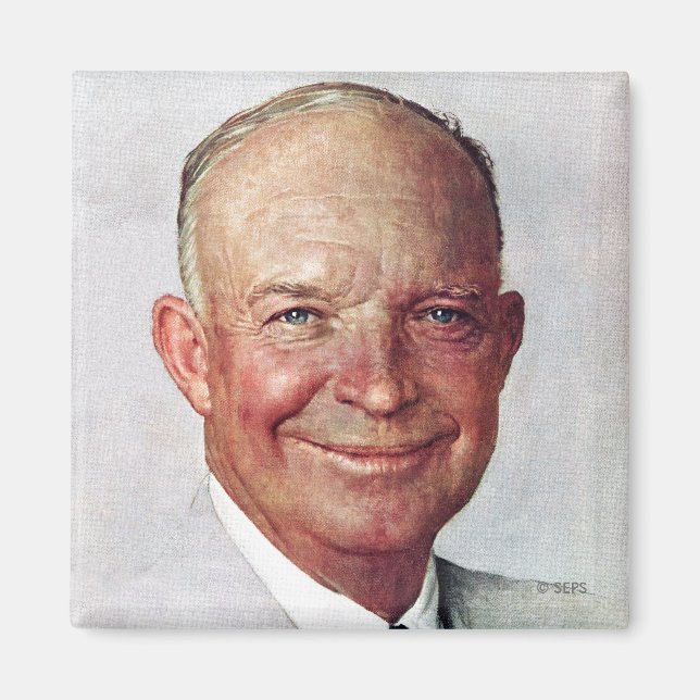 Dwight D. Eisenhower Magnet (Vorne)