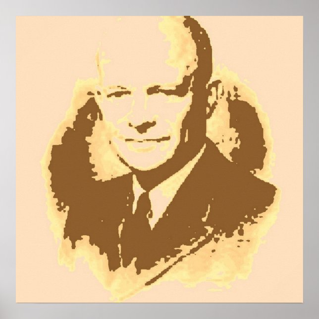 Dwight D Eisenhower Poster (Vorne)