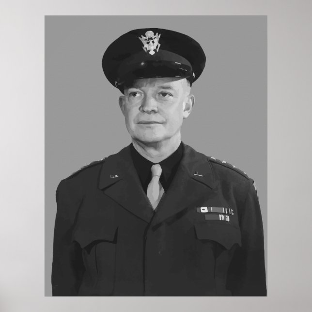 Dwight D. Eisenhower Poster (Vorne)