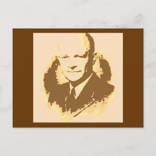Dwight D Eisenhower Postkarte