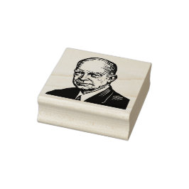 Dwight D Eisenhower Rubber Briefmarke Gummistempel