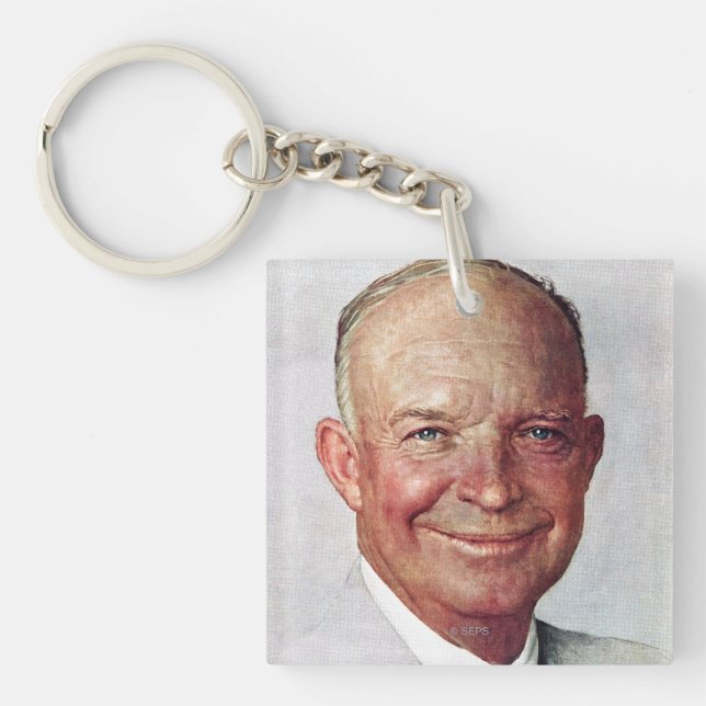 Dwight D. Eisenhower Schlüsselanhänger (Vorderseite)