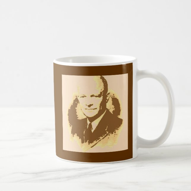 Dwight D Eisenhower Tasse (Rechts)