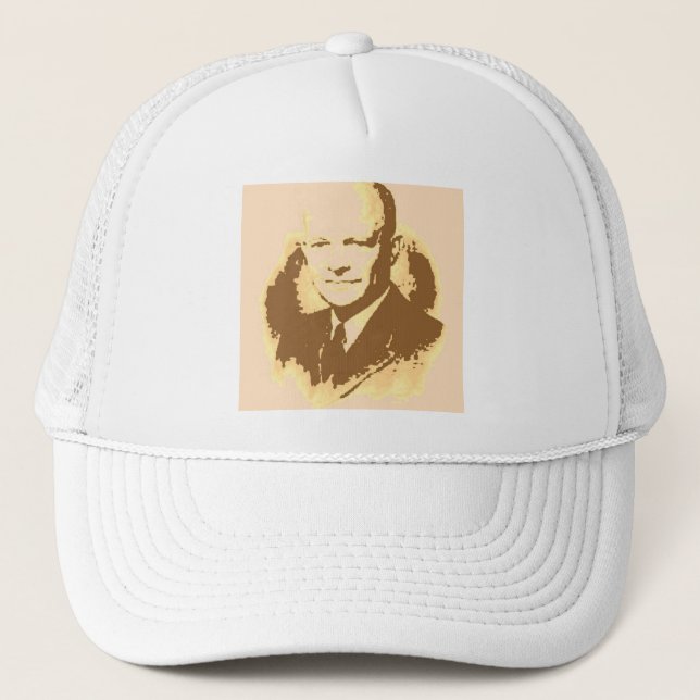 Dwight D Eisenhower Truckerkappe (Vorderseite)