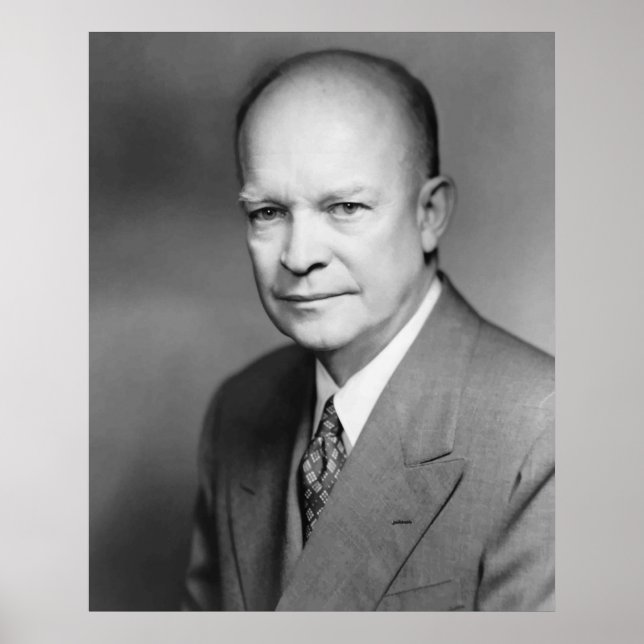 Dwight Eisenhower Poster (Vorne)