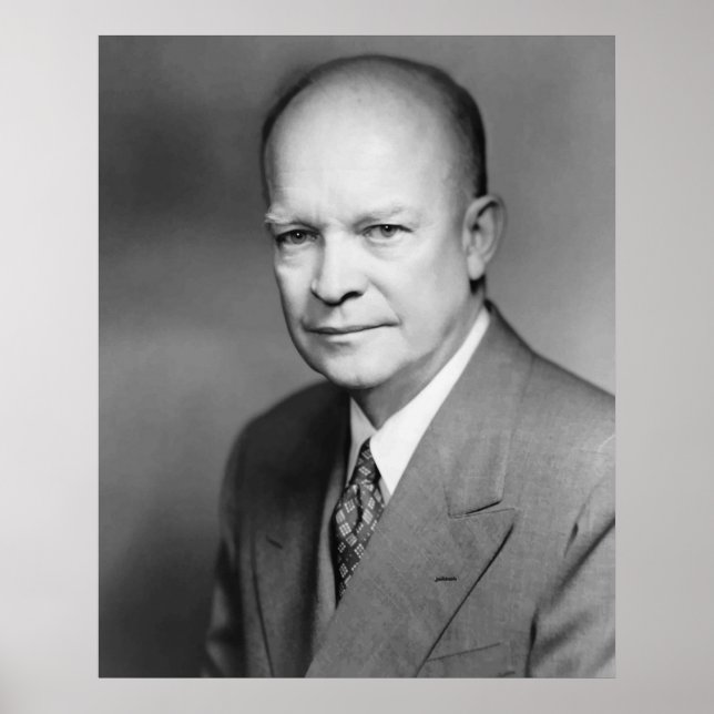 Dwight Eisenhower Poster (Vorne)