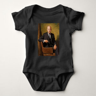 Dwight Eisenhower Präsident Weißes Haus Porträt Baby Strampler