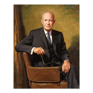 Dwight Eisenhower President White House Portrait Fotodruck
