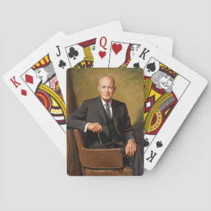 Dwight Eisenhower President White House Portrait Spielkarten