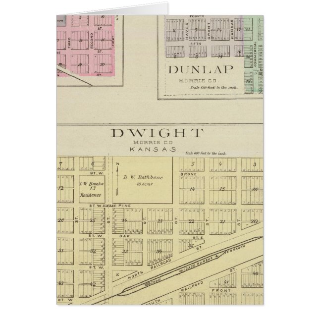 Dwight, Wilsey, Dunlap, Kansas (Vorne)