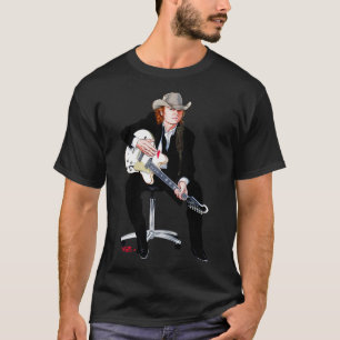 Dwight Yoakam Eine Illustration von Paul Cemmick T-Shirt