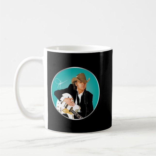 Dwight Yoakam Signature Geschenk für Fans.png Kaffeetasse (Links)